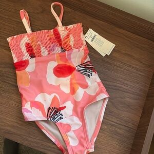 NWT Smocked Tea Collection Swimsuit size 3